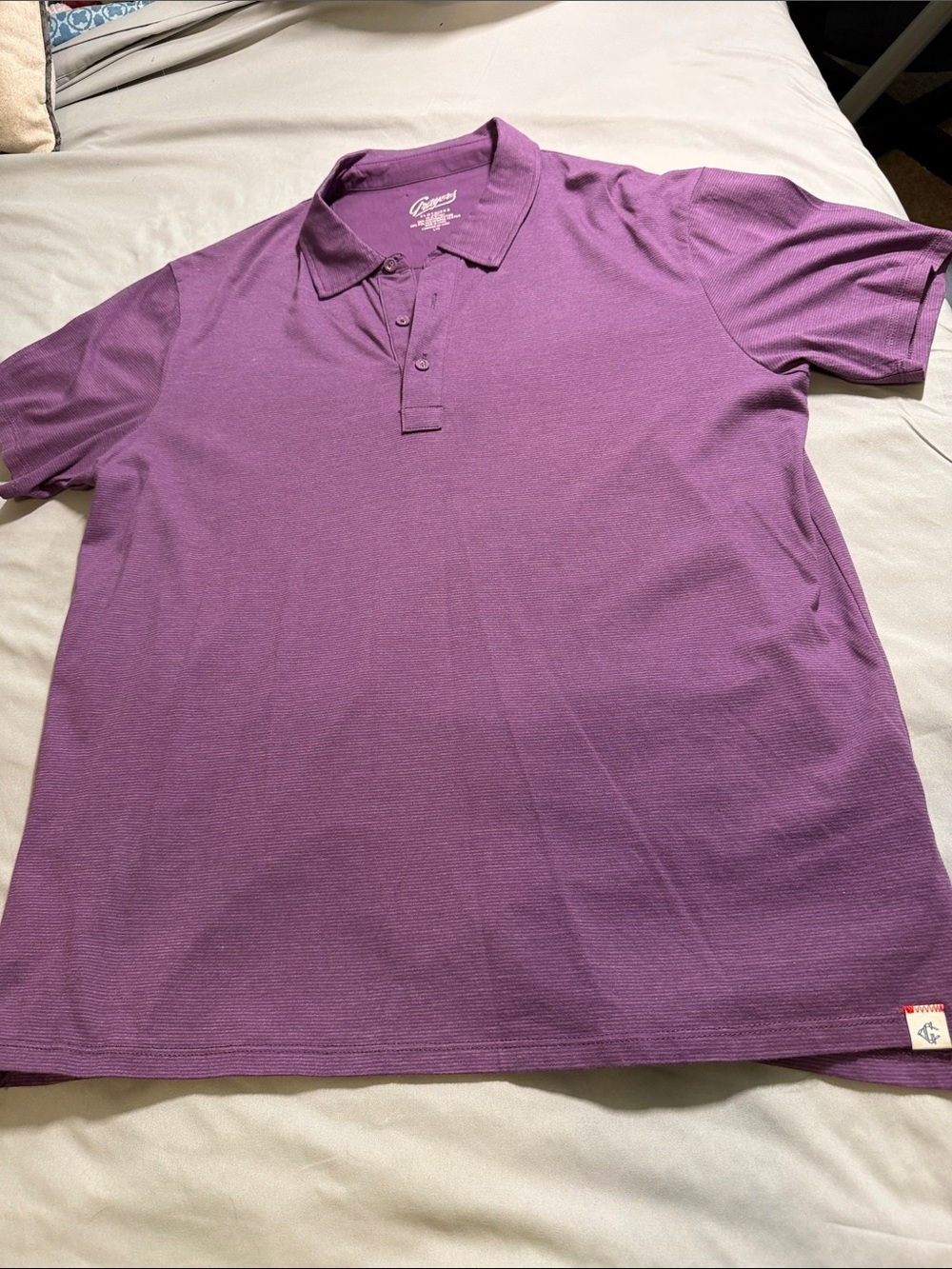 Grayers Violet Short-Sleeve Polo